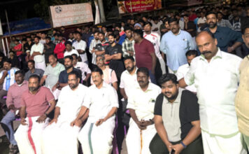 റാന്നി എം.എൽ.എ അഡ്വ. പഴകുളം മധുവിന്റെ നേതൃത്വത്തിൽ ലോകകപ്പ് സെമി ഫൈനൽ ബിഗ് സ്ക്രീനില്