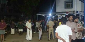 ആശുപത്രി കെട്ടിടത്തിന് മുകളിൽ കയറി യുവാവിന്റെ ആത്മഹത്യ ഭീഷണി
