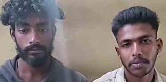 പട്ടാപ്പകൽ വാഴക്കുല മോഷണം : രണ്ട് പേർ പിടിയിൽ
