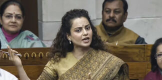 വർഷകാല പാർലമെന്റ് സമ്മേളനം : പ്രതിപക്ഷത്തിനെതിരേ രൂക്ഷ വിമർശനവുമായി കങ്കണ റണാവത്ത്