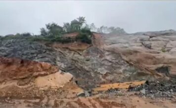 കക്കാടംപൊയിലിലെ അപകട ഭീഷണി ഉയർത്തുന്ന സ്വകാര്യ ക്വാറിക്കെതിരെ നടപടി
