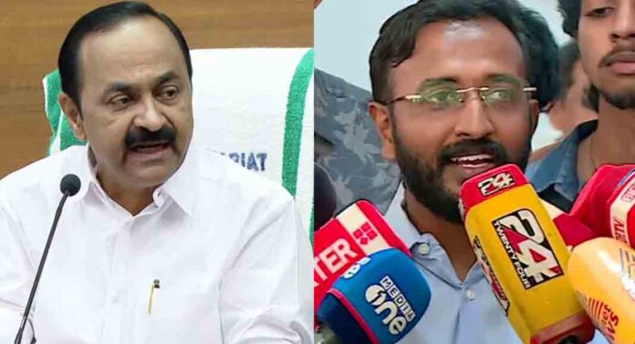 കെ എസ് യു പ്രസിഡന്റിന് കൂടിക്കാഴ്ചക്ക് അനുമതി നിഷേധിച്ചിട്ടില്ലെന്ന് മുഖ്യമന്ത്രിയുടെ ഓഫീസ് കെ എസ് യു പ്രസിഡന്റിന് കൂടിക്കാഴ്ചക്ക് അനുമതി നിഷേധിച്ചിട്ടില്ലെന്ന് മുഖ്യമന്ത്രിയുടെ ഓഫീസ്