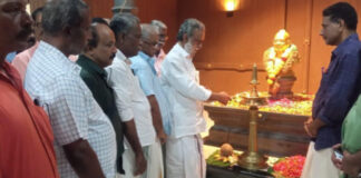 പന്തളം തട്ടയിൽ ഇടയിരേത്ത് മന്നം സ്മാരക ക്ഷേത്രത്തിൽ പ്രതിഷ്ഠാ വാർഷികം നടന്നു