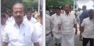 കെ സുധാകരൻ എം പി ജന്തർമന്തറിലെ സിജെപി പ്രതിഷേധ വേദിയിൽ