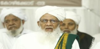 സമസ്ത ജനറൽ സെക്രട്ടറി പ്രൊഫ.കെ.ആലിക്കുട്ടി മുസ്ലിയാർ അന്തരിച്ചു