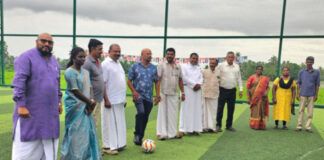 ലഹരി വിരുദ്ധ ബോധവൽക്കരണം : തലവടി സി.എം.എസ് ഹൈസ്കൂളിൽ തൂഫാൻ ഗോൾസ് ഫുട്ബോൾ, അർജന്റിന ജേതാക്കളായി