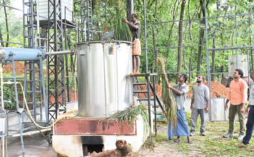 കാട്ടാന ശല്യമുള്ള സ്ഥലങ്ങളില് ഇഞ്ചിപ്പുൽ (വാറ്റുപുല്ല്) കൃഷിയുമായി എറണാകുളം കൃഷി വിജ്ഞാന കേന്ദ്രം ; സംസ്കരണത്തിനായി പുൽത്തൈല യൂണിറ്റും പ്രവർത്തനസജ്ജം