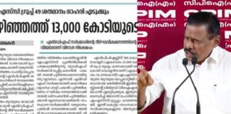 വിഴിഞ്ഞം കരാർ; ദേശാഭിമാനിയെ തള്ളി സിപിഎം