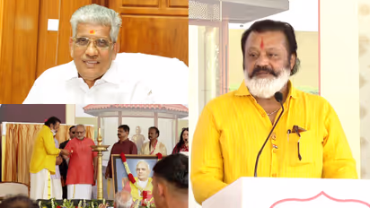 സുകുമാരൻ നായര്ക്കെതിരെ പരോഷ വിമര്ശനവുമായി സുരേഷ് ഗോപി സുകുമാരൻ നായര്ക്കെതിരെ പരോഷ വിമര്ശനവുമായി സുരേഷ് ഗോപി