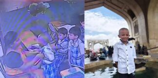 അധ്യാപിക മർദിച്ചതിനെത്തുടർന്ന് ആറ് വയസുകാരൻ ക്ലാസ് മുറിയിൽ കുഴഞ്ഞുവീണ് മരിച്ചു