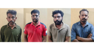 ഇലവുംതിട്ടയില് വീടുകയറി ആക്രമണം : സ്ഥിരം കുറ്റവാളികളായ നാല് പേർ അറസ്റ്റിൽ