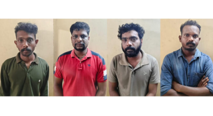 ഇലവുംതിട്ടയില് വീടുകയറി ആക്രമണം : സ്ഥിരം കുറ്റവാളികളായ നാല് പേർ അറസ്റ്റിൽ ഇലവുംതിട്ടയില് വീടുകയറി ആക്രമണം : സ്ഥിരം കുറ്റവാളികളായ നാല് പേർ അറസ്റ്റിൽ