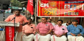 കേന്ദ്ര സർക്കാരിന്റെ ജനവിരുദ്ധ നയങ്ങൾക്കെതിരെ പ്രതിഷേധം ശക്തം : ബി.ജെ.പി സർക്കാരിന് സമരങ്ങളെ ഭയമെന്ന് ഡി. സജി