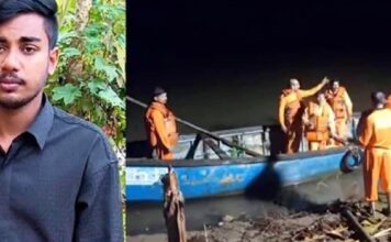 ചാലിയാറിൽ തോണിമറിഞ്ഞുണ്ടായ അപകടത്തിൽ കാണാതായ യുവാവിന്റെ മൃതദേഹം കണ്ടെത്തി