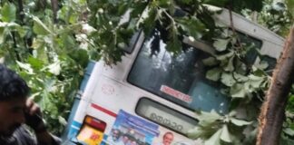 നെൻമാറ പോത്തുണ്ടിയിൽ കെഎസ്ആർടിസി ബസ് താഴ്ച്ചയിലേക്ക് മറിഞ്ഞു ; ഒരാൾ മരിച്ചു