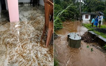 ഇടുക്കി കാമാക്ഷിയിൽ അശാസ്ത്രീയ ചെക്ക് ഡാം നിർമ്മാണം : വീടുകളിലും കൃഷിയിടങ്ങളിലും വെള്ളം കയറി