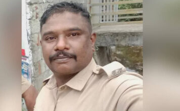 ശബരിമല നിലയ്ക്കലിൽ ഡ്യൂട്ടിക്കിടെ അപകടത്തിൽ പരിക്കുപറ്റിയ പോലീസ് ഉദ്യോഗസ്ഥൻ മരിച്ചു