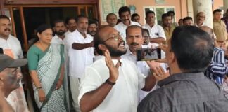 തൃശ്ശൂരിൽ പ്രതിഷേധം റിപ്പോര്ട്ട് ചെയ്യാനെത്തിയ മാധ്യമ പ്രവര്ത്തകര്ക്കെതിരെ കോണ്ഗ്രസ് പ്രവര്ത്തകരുടെ കൈയ്യേറ്റ ശ്രമം
