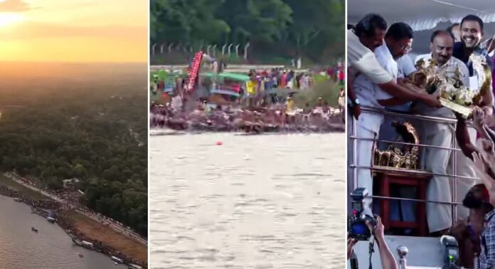 ആറന്മുള ഉതൃട്ടാതി വള്ളംകളിയിൽ മേലുകര വീണ്ടും രാജാവ് ആറന്മുള ഉതൃട്ടാതി വള്ളംകളിയിൽ മേലുകര വീണ്ടും രാജാവ്