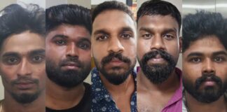 അർജ്ജുൻ ആയങ്കിയുമായി ബന്ധം ; തിരുവനന്തപുരത്ത് 5 പേർ കസ്റ്റഡിയിൽ