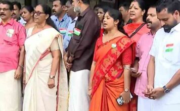 കോഴിക്കോട് ദേശീയഗാനവും വന്ദേമാതരവും ഒരേസമയം ആലപിച്ച സംഭവം : നിയമവശം പരിശോധിച്ച ശേഷം തുടർനടപടിയെന്ന് പോലീസ്