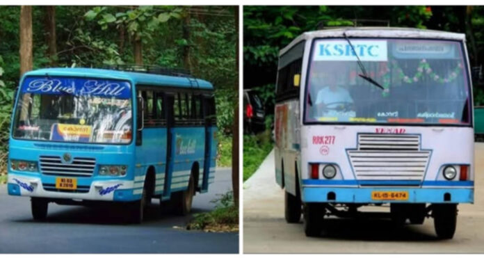തണ്ണിത്തോട് റൂട്ടില് പ്രിയദര്ശിനിക്കെതിരെ സമരം പ്രഖ്യാപിച്ച് ബ്ലൂഹില് ബസ്സുകള് : 18 ബസ്സുകളും സര്വീസ് നിര്ത്തിവെച്ചു തണ്ണിത്തോട് റൂട്ടില് പ്രിയദര്ശിനിക്കെതിരെ സമരം പ്രഖ്യാപിച്ച് ബ്ലൂഹില് ബസ്സുകള് : 18 ബസ്സുകളും സര്വീസ് നിര്ത്തിവെച്ചു