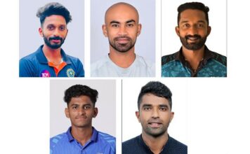 കെ.സി.എൽ മൂന്നാം സീസൺ : ഇടുക്കിയിൽ നിന്ന് അഞ്ച് താരങ്ങൾ മൈതാനത്തേക്ക്