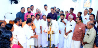 മല്ലപ്പള്ളി 863 ആം നമ്പർ എസ്.എൻ.ഡി.പി. ശാഖ ഗുരുദേവ ക്ഷേത്രത്തിൽ ചതയദിന സമ്മേളനം നടന്നു