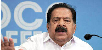 വീണക്കെതിരായ ഇഡി നടപടി : ആഭ്യന്തരവകുപ്പിന്റെ മുന്നിൽ വിഷയം വന്നിട്ടില്ല ; ചെന്നിത്തല