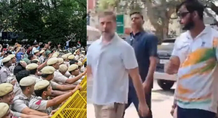പെല്ലറ്റ് ഗൺ ആക്രമണം : പരിക്കേറ്റയാളെയും കൂട്ടി പോലീസ് സ്റ്റേഷനിലെത്തി രാഹുൽ ഗാന്ധി ; കേസെടുക്കണമെന്നാവശ്യം പെല്ലറ്റ് ഗൺ ആക്രമണം : പരിക്കേറ്റയാളെയും കൂട്ടി പോലീസ് സ്റ്റേഷനിലെത്തി രാഹുൽ ഗാന്ധി ; കേസെടുക്കണമെന്നാവശ്യം