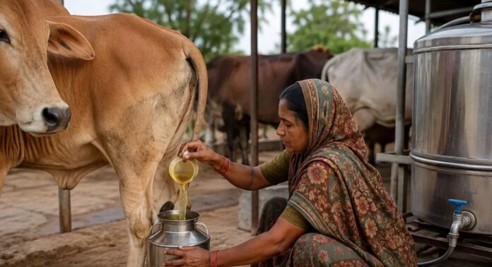 ഗോമൂത്രം ഇനി വരുമാനമാർഗം; ലിറ്ററിന് 10 രൂപ; യുപിയിൽ പുതിയ പദ്ധതി ഗോമൂത്രം ഇനി വരുമാനമാർഗം; ലിറ്ററിന് 10 രൂപ; യുപിയിൽ പുതിയ പദ്ധതി