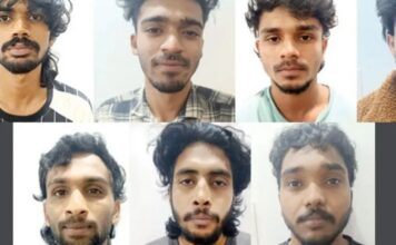 8കിലോ കഞ്ചാവുമായി 7 യുവാക്കൾ പിടിയിൽ ; ചില്ലറവിൽപനയ്ക്കായി വാങ്ങി ഉപയോഗിക്കും