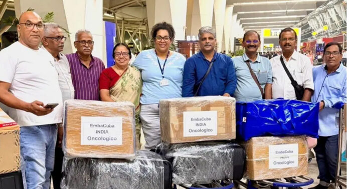 അന്താരാഷ്ട്ര ഐക്യദാർഢ്യം ശക്തിപ്പെടുത്തും ; സിപിഎം പ്രതിനിധിസംഘം ജീവൻരക്ഷാ മരുന്നുകളുമായി ക്യൂബയിലേക്ക് അന്താരാഷ്ട്ര ഐക്യദാർഢ്യം ശക്തിപ്പെടുത്തും ; സിപിഎം പ്രതിനിധിസംഘം ജീവൻരക്ഷാ മരുന്നുകളുമായി ക്യൂബയിലേക്ക്