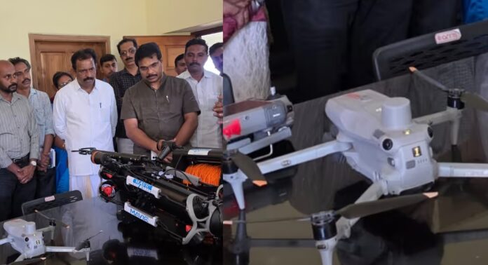 ഫിഷറീസ് വകുപ്പിന് പുതിയ ഡ്രോൺ , പഠിക്കാൻ മന്ത്രിയും സംഘവും വിഴിഞ്ഞത്ത് ഫിഷറീസ് വകുപ്പിന് പുതിയ ഡ്രോൺ , പഠിക്കാൻ മന്ത്രിയും സംഘവും വിഴിഞ്ഞത്ത്