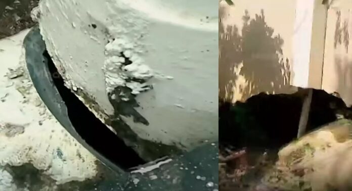 ഫോര്ട്ട് കൊച്ചിയിൽ വന് ഫ്ലാറ്റ് സമുച്ചയത്തിന്റെ നിര്മാണത്തെ തുടർന്ന് സമീപത്തെ വീടുകളിൽ വിള്ളൽ ഫോര്ട്ട് കൊച്ചിയിൽ വന് ഫ്ലാറ്റ് സമുച്ചയത്തിന്റെ നിര്മാണത്തെ തുടർന്ന് സമീപത്തെ വീടുകളിൽ വിള്ളൽ