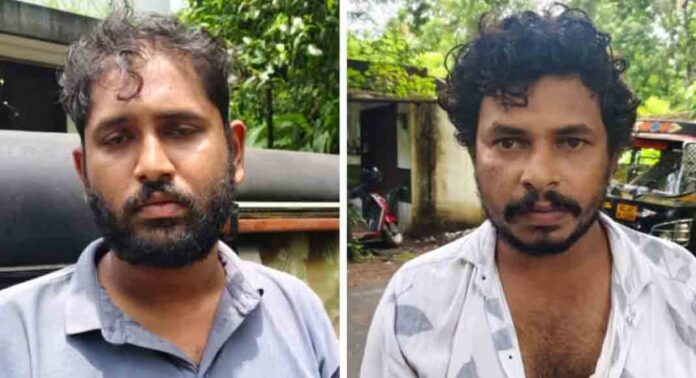 യുവതിയെ ആക്രമിച്ച് സ്വര്ണമാല കവര്ന്ന കേസില് രണ്ട് പേര് അറസ്റ്റില് യുവതിയെ ആക്രമിച്ച് സ്വര്ണമാല കവര്ന്ന കേസില് രണ്ട് പേര് അറസ്റ്റില്