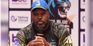 കെ സി എൽ ടൂർണമെന്റ് : വിൻഡീസ് ഇതിഹാസം ക്രിസ് ഗെയ്ൽ തിരുവനന്തപുരത്ത്