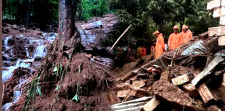 ഇടുക്കിയിൽ ഉരുൾപൊട്ടലിൽ കാണാതായ വീട്ടമ്മയുടെ മൃതദേഹം കണ്ടെത്തി