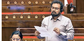 ബിജെപി എംപിയുടെ ലുങ്കീവാലാ പരാമർശം ; അവകാശ ലംഘനത്തിന് നോട്ടീസ് നൽകി ജോൺ ബ്രിട്ടാസ്