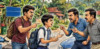 കാറിന് വഴി മാറി കൊടുത്തില്ല : തിരുവല്ല കടപ്രയില് സഹോദരങ്ങളായ വിദ്യാര്ത്ഥികള്ക്ക് ക്രൂര മര്ദ്ദനം
