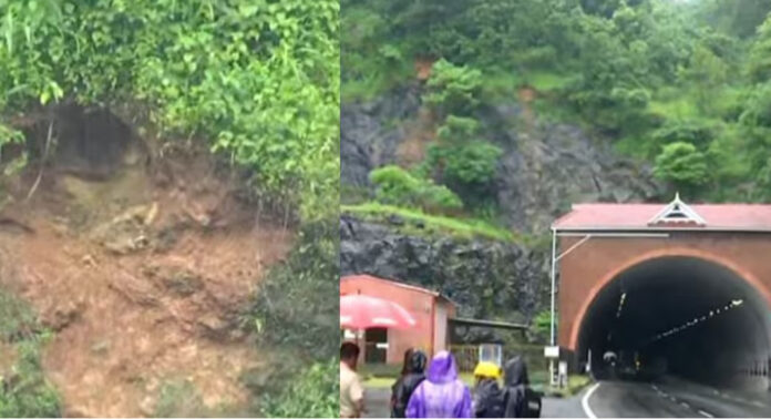 കുതിരാൻ മണ്ണിടിച്ചിൽ ; പ്രദേശത്ത് മഴ തുടരുന്നതിൽ ആശങ്ക കുതിരാൻ മണ്ണിടിച്ചിൽ ; പ്രദേശത്ത് മഴ തുടരുന്നതിൽ ആശങ്ക
