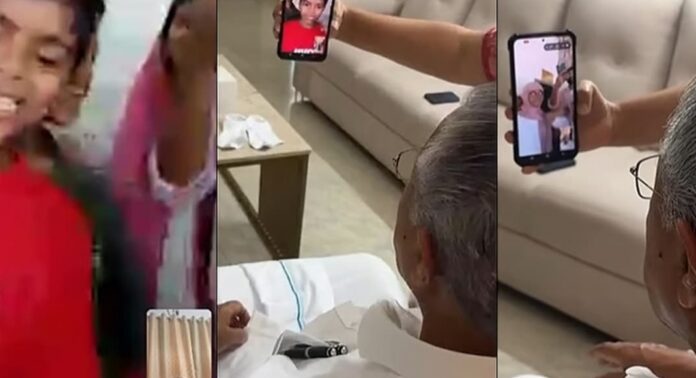 ‘കുട്ടി സഖാക്കളെ’ വീഡിയോ കോളിൽ വിളിച്ച് പ്രതിപക്ഷ നേതാവ് ‘കുട്ടി സഖാക്കളെ’ വീഡിയോ കോളിൽ വിളിച്ച് പ്രതിപക്ഷ നേതാവ്