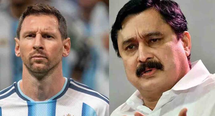 മെസിയെ കൊണ്ടുവരാനെന്ന് പറഞ്ഞ് നടത്തിയ ഇടപാടുകളില് വന് ക്രമക്കേട് ; കായിക വകുപ്പിന്റെ റിപ്പോര്ട്ട് പുറത്ത് മെസിയെ കൊണ്ടുവരാനെന്ന് പറഞ്ഞ് നടത്തിയ ഇടപാടുകളില് വന് ക്രമക്കേട് ; കായിക വകുപ്പിന്റെ റിപ്പോര്ട്ട് പുറത്ത്