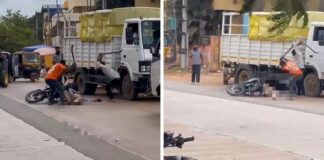 കർണാടകയിൽ നടുറോഡിൽ ജനങ്ങളെ സാക്ഷിയാക്കി 40 കാരനെ ക്രൂരമായി വെട്ടിക്കൊലപ്പെടുത്തി