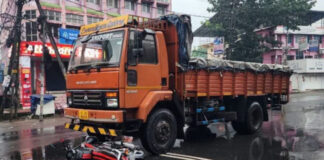 പന്തളത്ത് വാഹനാപകടത്തില് ബൈക്ക് യാത്രികന് പരിക്ക്