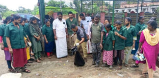 പഴവങ്ങാടി ഗ്രാമ പഞ്ചായത്തിന്റെ എം.സി.എഫിൽ നിന്നും പെരുമ്പാമ്പിനെ പിടികൂടി