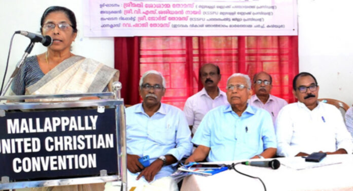 കേരള സ്റ്റേറ്റ് സർവീസ് പെൻഷനേഴ്സ് യൂണിയൻ മല്ലപ്പള്ളി ബ്ലോക്ക് കൺവെൻഷൻ നടന്നു കേരള സ്റ്റേറ്റ് സർവീസ് പെൻഷനേഴ്സ് യൂണിയൻ മല്ലപ്പള്ളി ബ്ലോക്ക് കൺവെൻഷൻ നടന്നു