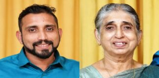പൊന്നമ്മ കൊലക്കേസ് : മകന്റെയും പെൺസുഹൃത്തിന്റെയും അറസ്റ്റ് രേഖപ്പെടുത്തി