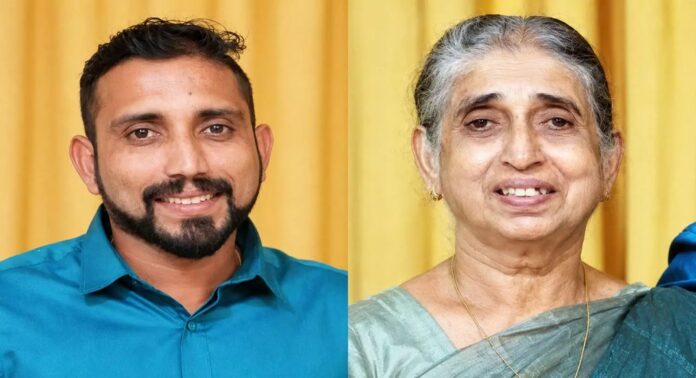 പൊന്നമ്മ കൊലക്കേസ് : മകന്റെയും പെൺസുഹൃത്തിന്റെയും അറസ്റ്റ് രേഖപ്പെടുത്തി പൊന്നമ്മ കൊലക്കേസ് : മകന്റെയും പെൺസുഹൃത്തിന്റെയും അറസ്റ്റ് രേഖപ്പെടുത്തി
