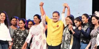 70 കോടി സ്ത്രീകൾ രാജ്യത്തിന്റെ കരുത്ത് ; മനുസ്മൃതിയിലെ പരാമർശങ്ങൾ ലജ്ജാകരം : രാഹുൽ ഗാന്ധി